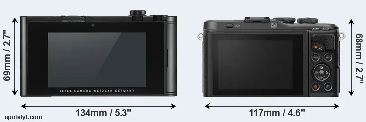 Comparison TL2 or E-PL10 rear