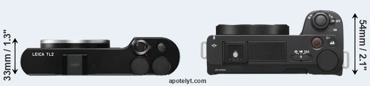 Compare TL2 versus ZV-E10 II top