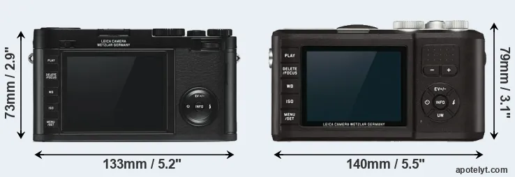 Comparison X Typ 113 or X-U Typ 113 rear