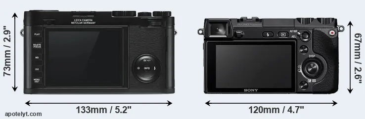 Comparison X Typ 113 or NEX-7 rear