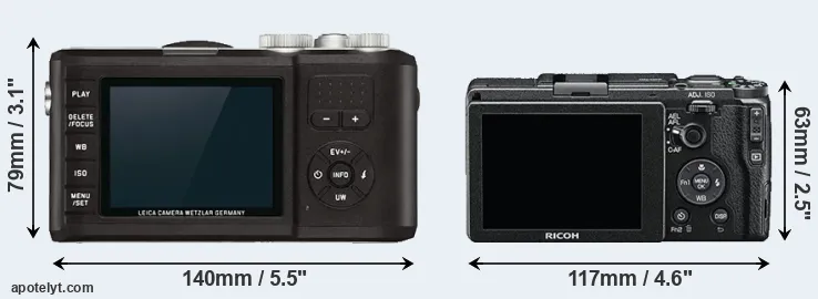 Comparison X-U Typ 113 or GR II rear