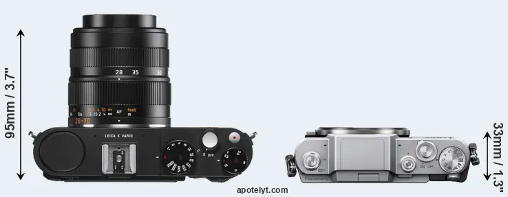 Compare X Vario versus GF7 top