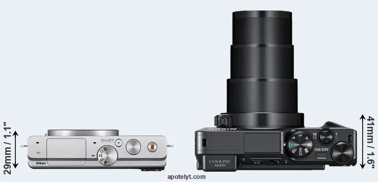 Compare J4 versus A1000 top