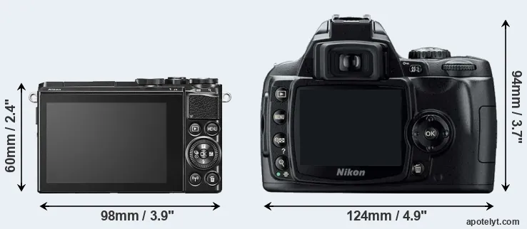 Comparison J5 or D40 rear