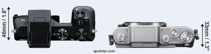 Compare V2 versus GF7 top