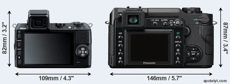 Comparison V2 or L1 rear