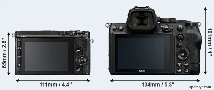 Comparison V3 or Z5 rear