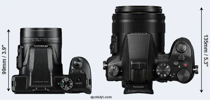 Compare B600 versus FZ2500 top