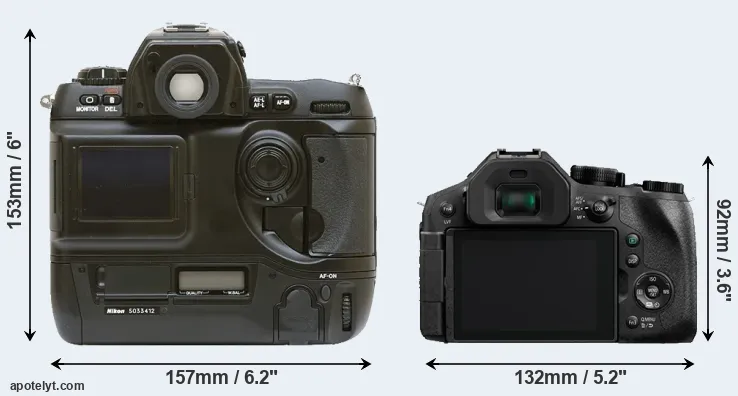Comparison D1 or FZ330 rear