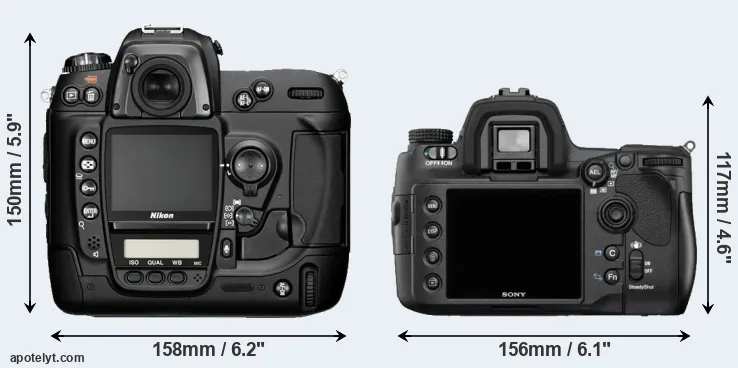 Comparison D2H or A850 rear