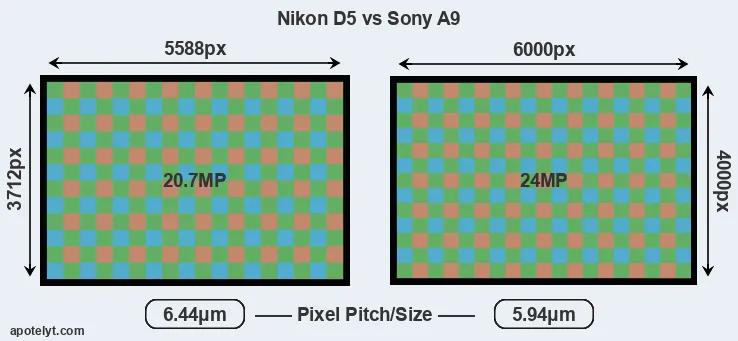D5 versus A9 MP