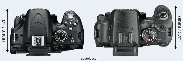 Compare D5100 versus L10 top