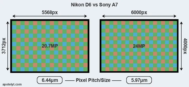 D6 versus A7 MP
