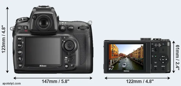 Comparison D700 or MX-1 rear