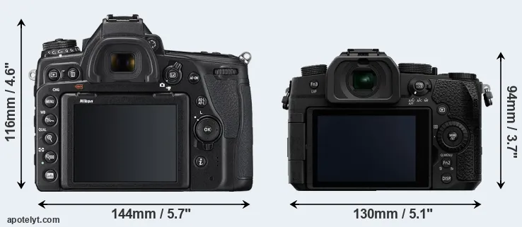 Comparison D780 or G95 rear