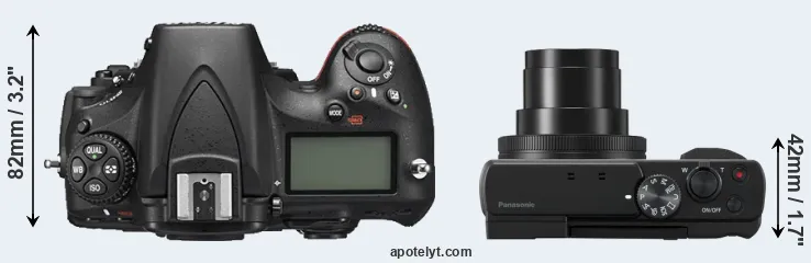Compare D810 versus ZS80 top