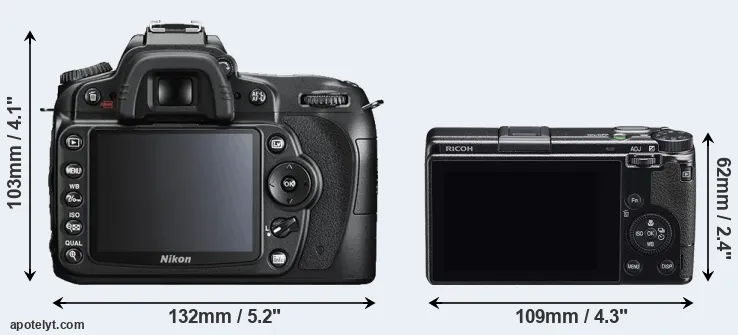 Comparison D90 or GR IIIx rear