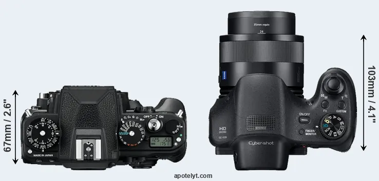 Compare Df versus HX350 top