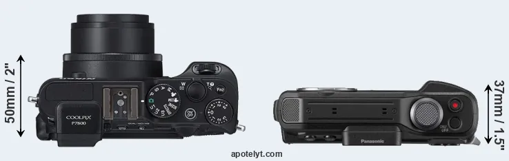 Compare P7800 versus TS7 top