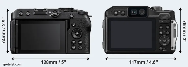 Comparison Z30 or FT7 rear