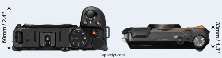 Compare Z30 versus WG-6 top