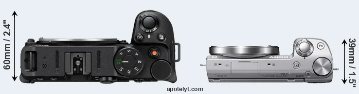 Compare Z30 versus NEX-5T top