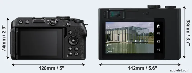 Comparison Z30 or ZX1 rear