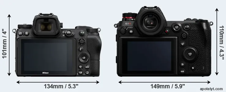 Comparison Z7 or S1R rear