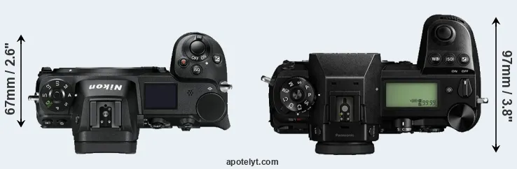 Compare Z7 versus S1R top