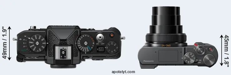 Compare Zf versus ZS200 top