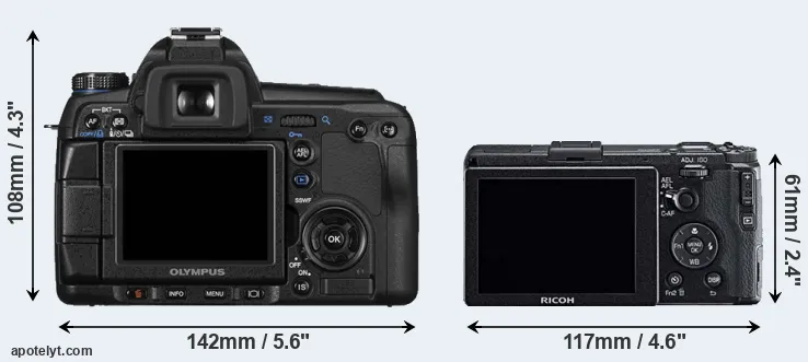 Comparison E-30 or GR rear
