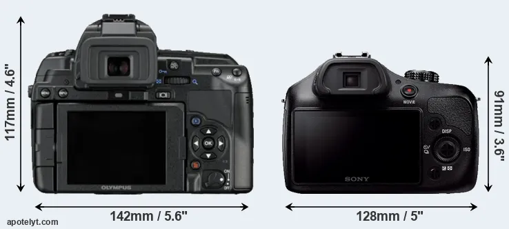 Comparison E-5 or A3000 rear