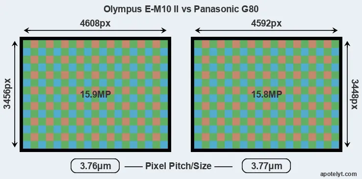 E-M10 II versus G80 MP