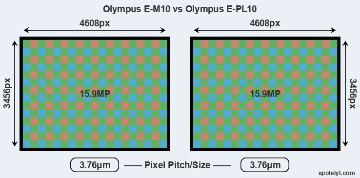 E-M10 versus E-PL10 MP