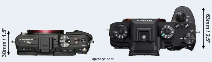 Compare E-PL6 versus A9 top