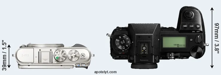 Compare E-PL9 versus S1R top