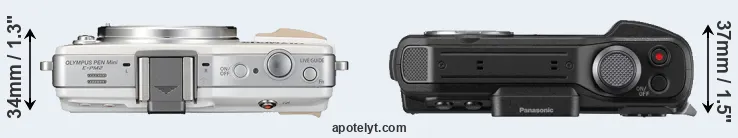 Compare E-PM2 versus FT7 top