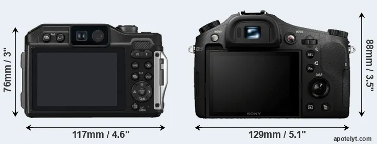 Comparison FT7 or RX10 rear