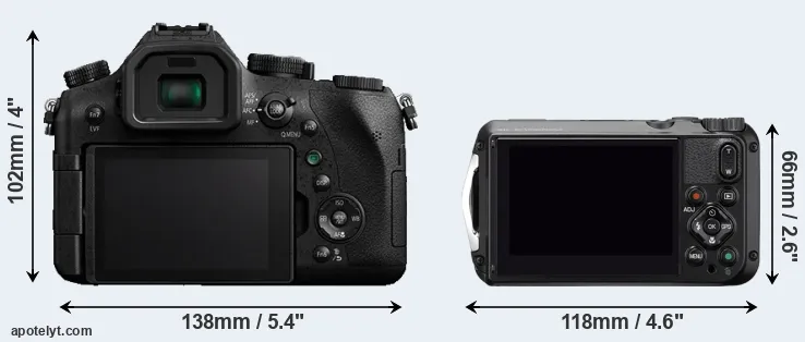 Comparison FZ2500 or WG-6 rear
