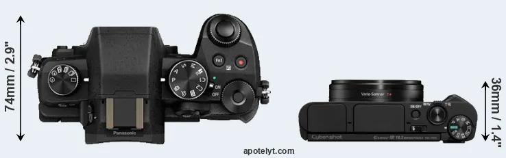 Compare G85 versus HX95 top