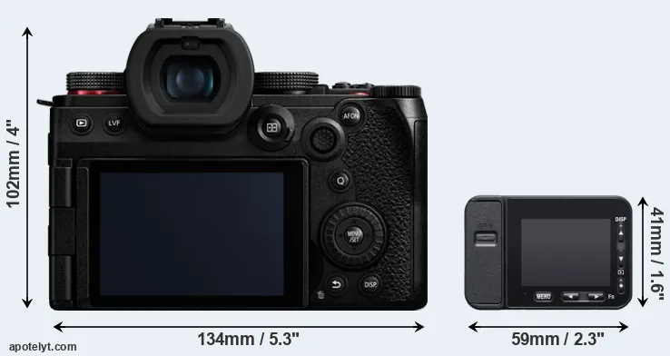 Comparison G9 II or RX0 II rear