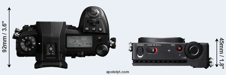 Compare G9 versus fp L top