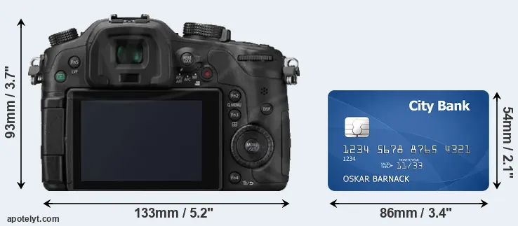 GH3 and credit card rear side