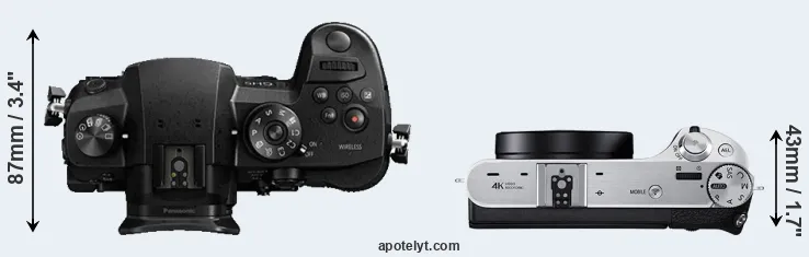 Compare GH5 versus NX500 top