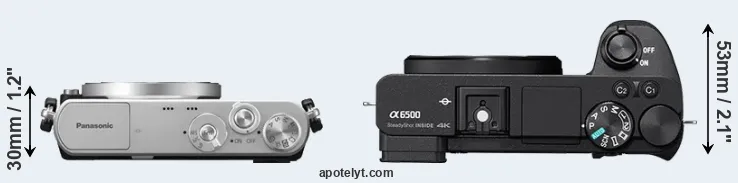 Compare GM1 versus A6500 top