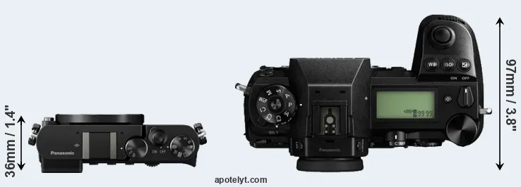 Compare GM5 versus S1 top