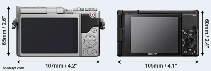 Comparison GX850 or ZV-1 rear