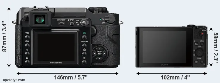 Comparison L1 or HX90V rear