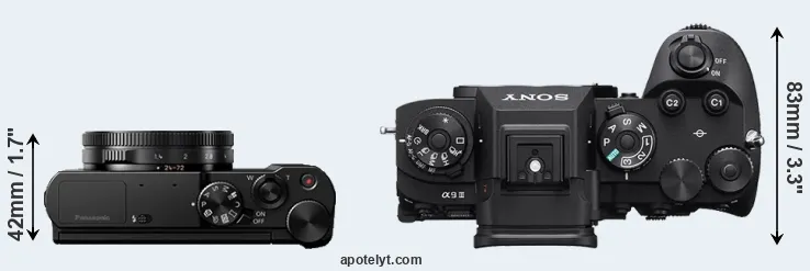 Compare LX15 versus A9 III top
