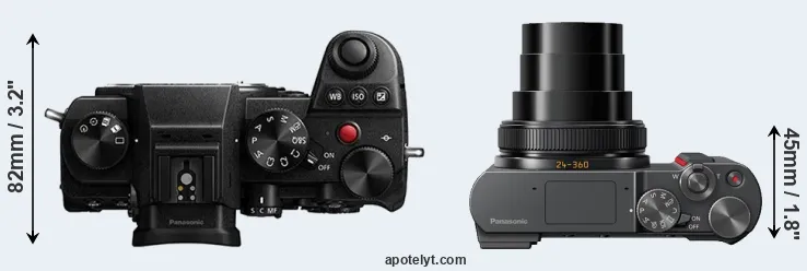Compare S5 versus ZS200 top